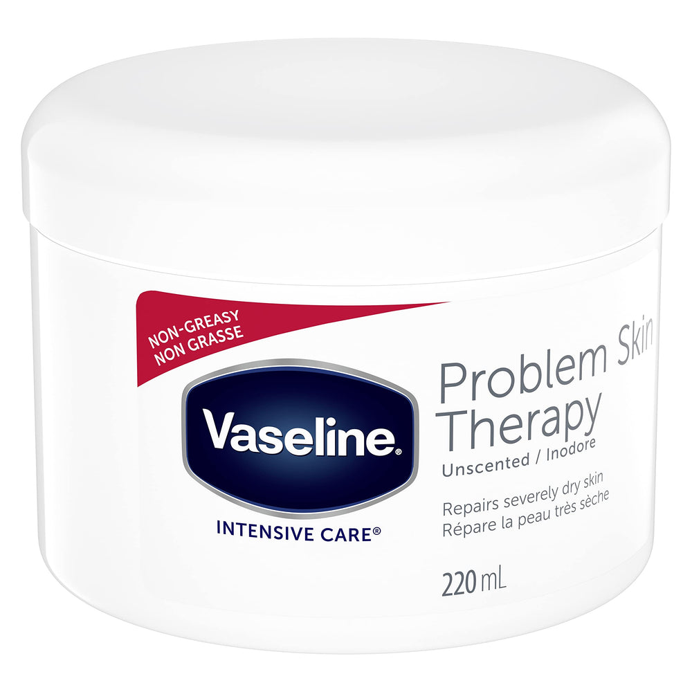 VASELINE Problem Skin Therapy Unscented Moisturizer Cream 220 ml (7.44 oz)