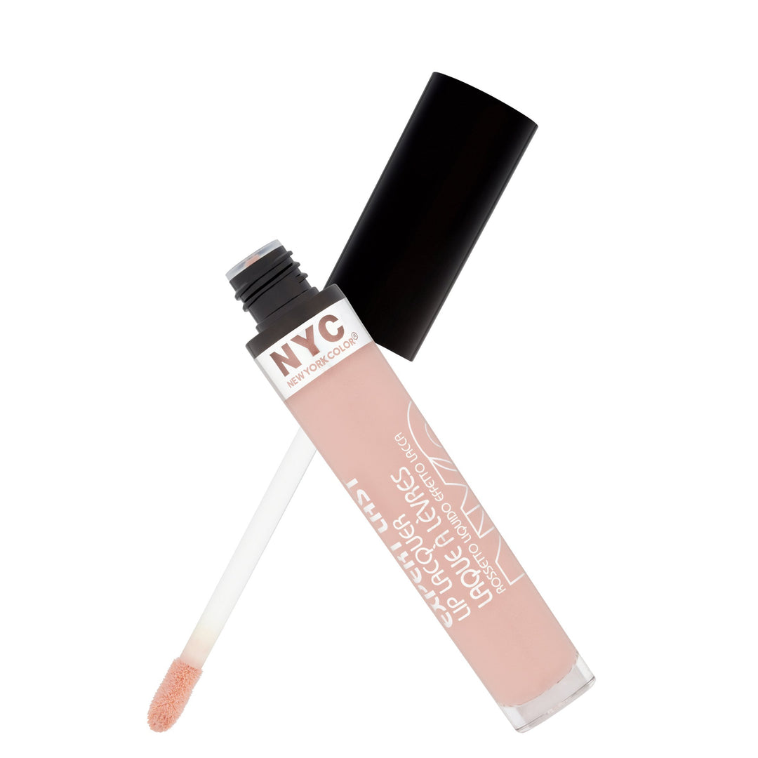 N.Y.C. New York Color Expert Last Lip Lacquer, Chelsea Cherry Blossoms, 0.15 Fluid Ounce