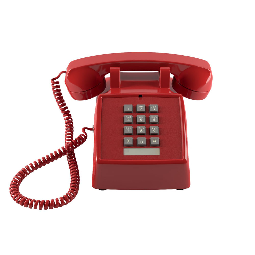 Classic Corded Phone for Hearing Impaired Telephone for Seniors with Extra Loud Ringer (Ash)