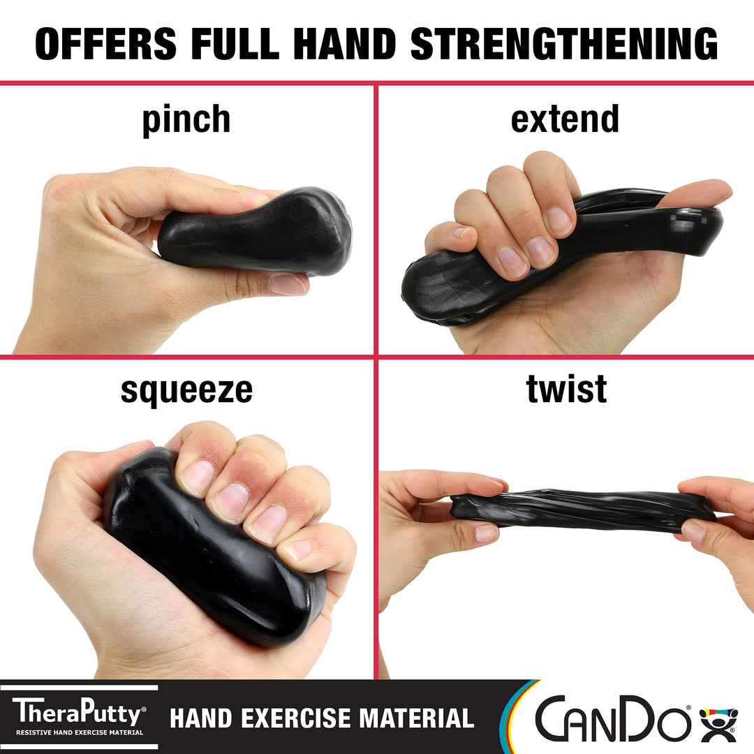10-1470 TheraPutty Standard Hand Exercise Putty, X-Firm, 1lb
