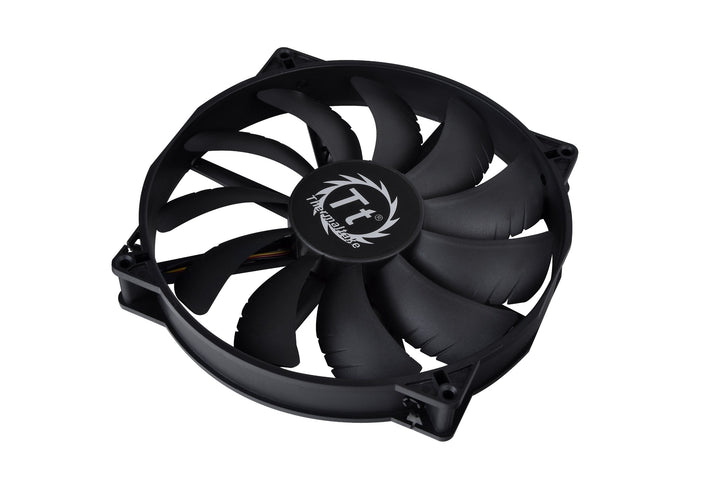 200mm Pure 20 Series Black 200x30mm Thick Quiet High Airflow Case Fan with Anti-Vibration Mounting System Cooling CL-F015-PL20BL-A