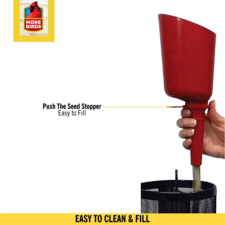 Quick Release Seed Scoop, Seed Dispenser, 1.33 lb Seed Capacity