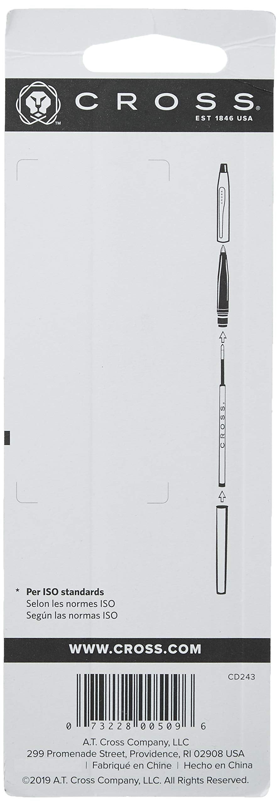 Selectip Gel Rollingball Pen Refill - Pack of 2, Blue