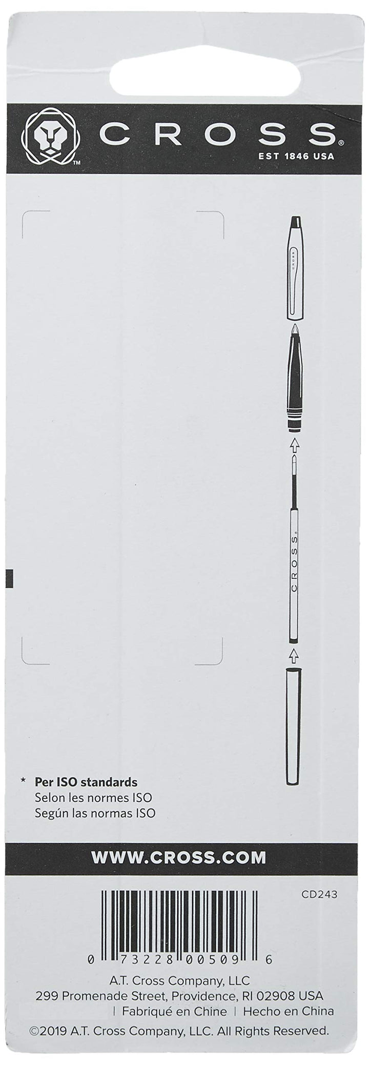 Selectip Gel Rollingball Pen Refill - Pack of 2, Blue