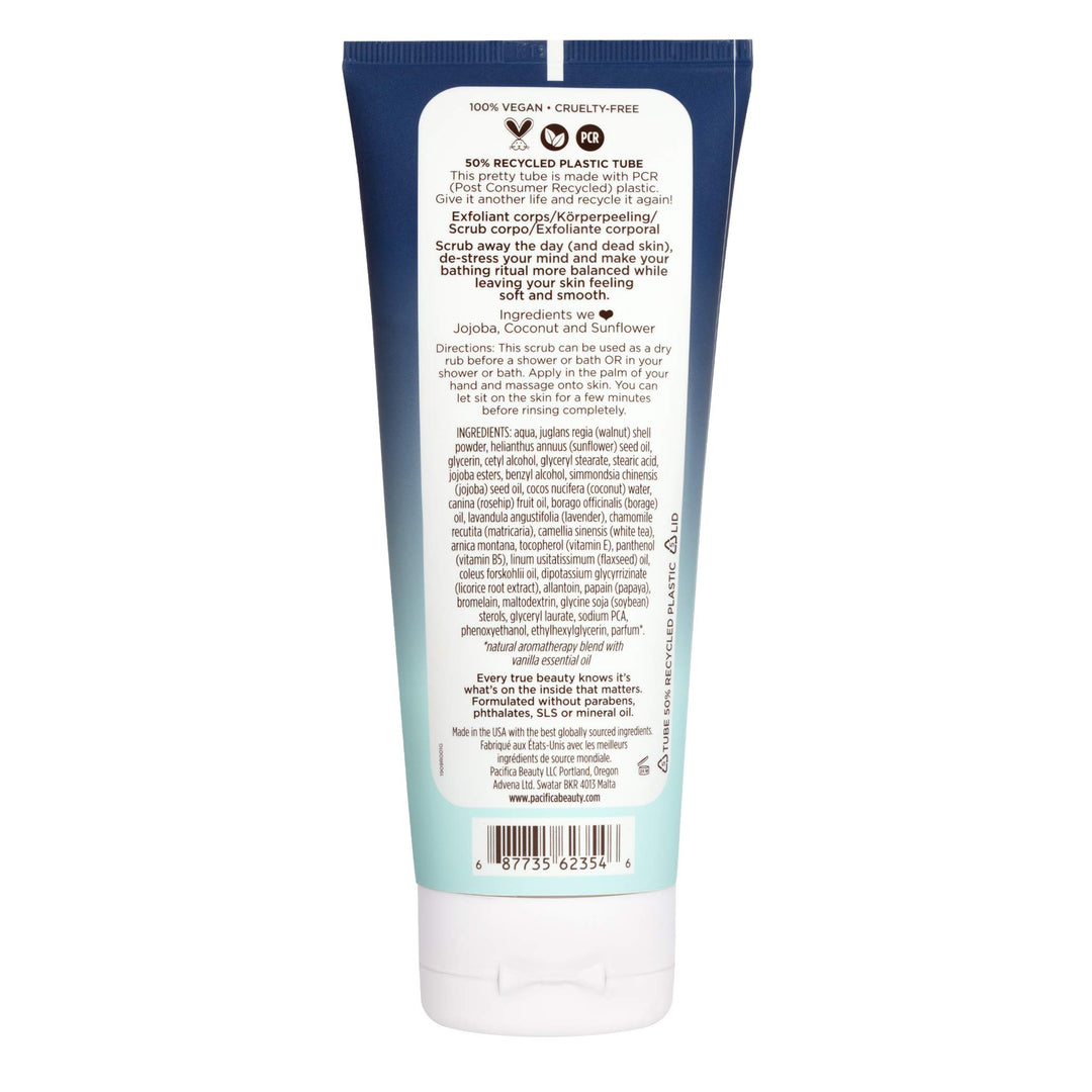 Coconut cream body scrub, 6 Fl Oz