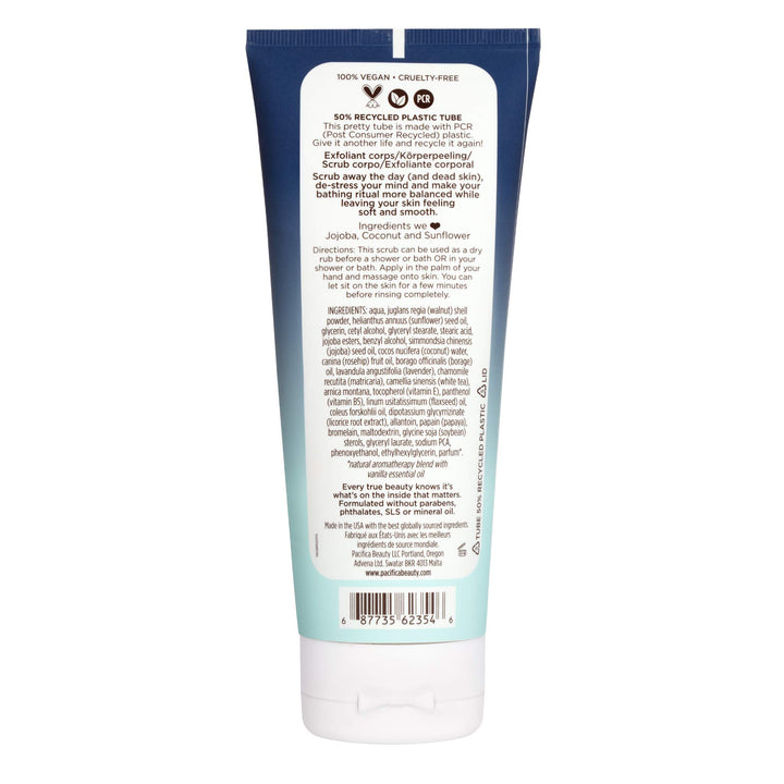 Coconut cream body scrub, 6 Fl Oz
