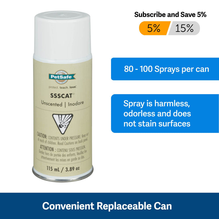 SSSCAT Spray Pet Deterrent, Motion Activated Pet Proofing Repellent for Cats and Dogs, Environmentally Friendly