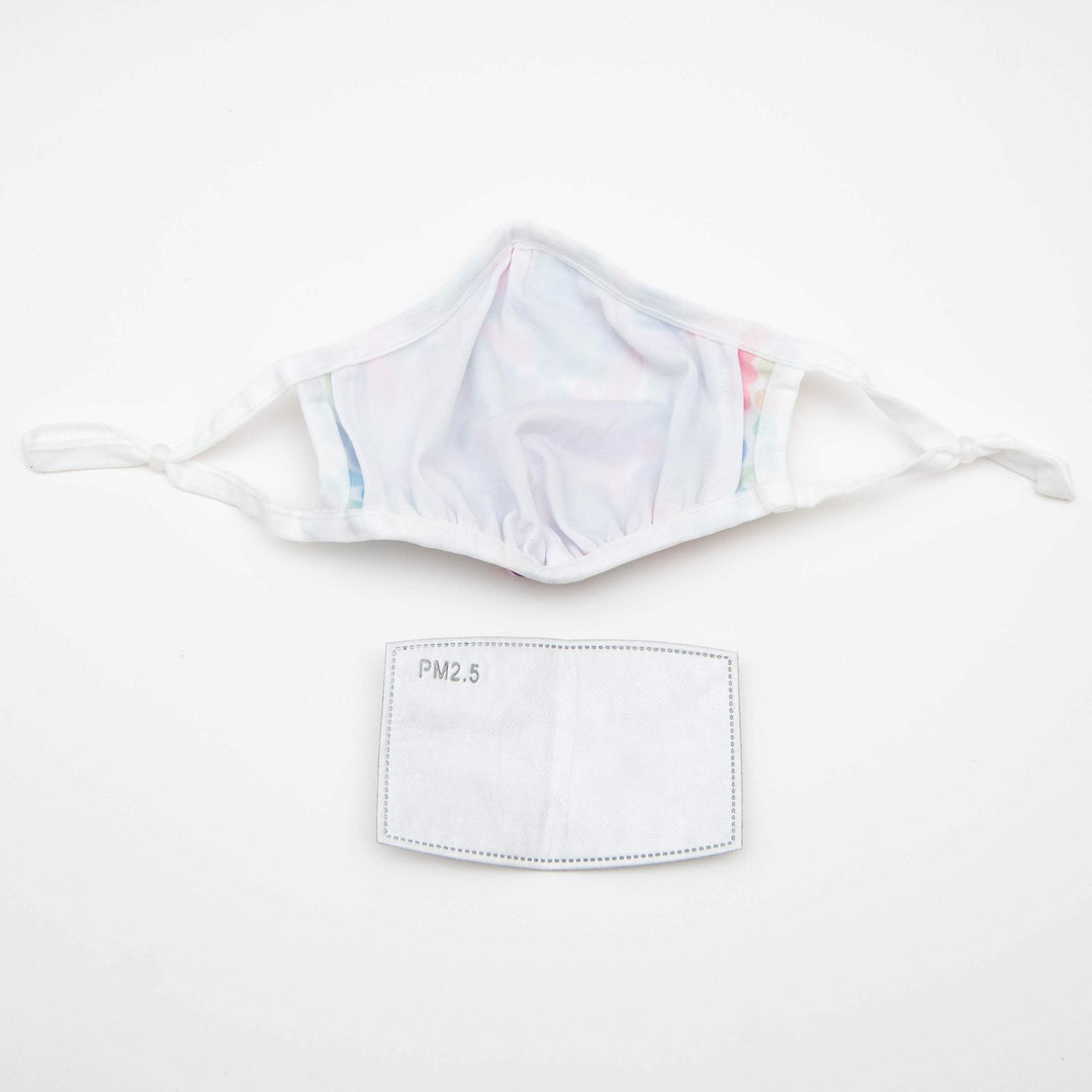 Goody Cloth Face Mask, Washable & Reusable, Adjustable Fit with Replaceable Filter, Adult/unisex, Dots Print, Pack Of 1