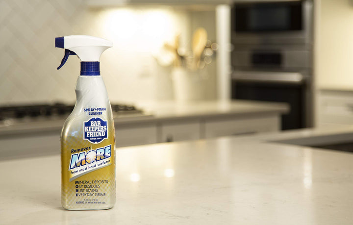 Spray and Foam Cleaner, 25.4 Fl Oz, 1 Ounce, White, Silver, Blue, Gold
