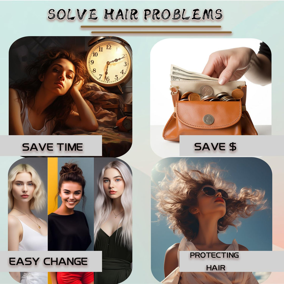 Messy Hair Bun Hair Piece 2Pcs Curly Bun Hair Piece Messy Buns Hair Piece Hair Buns Hair Piece Hair Bun Extension Fake hair scrunchie(60)