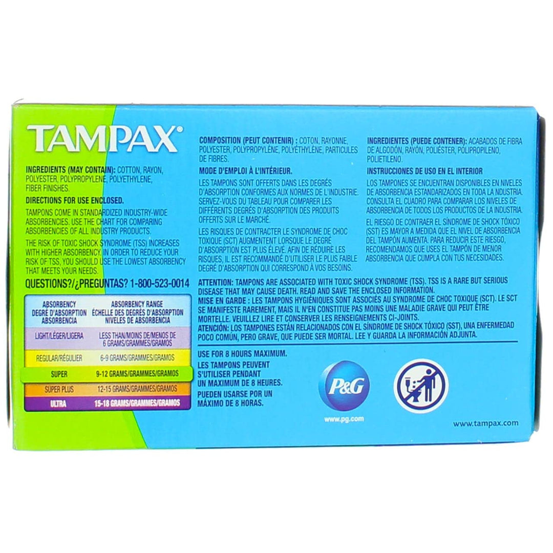 Super Tampons with Flushable Cardboard Applicator-10 ct