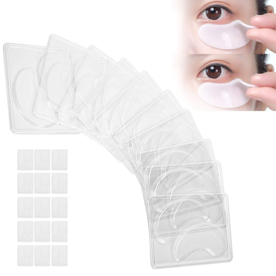 Mask Plates, Face Mask Machine DIY Facial Mask Maker Face Cream Making Patch Tray Plate Set DIY Eye Mask Portable Reusable Eye Mask Patch Tray Plate Set 25pcs