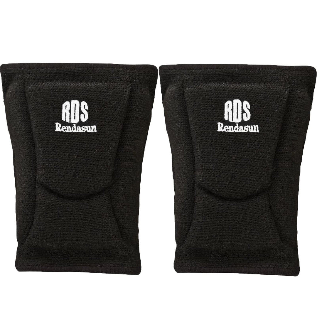 Volleyball Knee Pads, Multifunctional knee pad for Junior Youth, Unisex 1 Pair (Black, Medium)