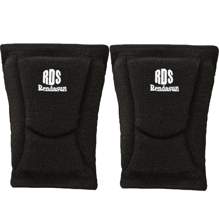 Volleyball Knee Pads, Multifunctional knee pad for Junior Youth, Unisex 1 Pair (Black, Medium)