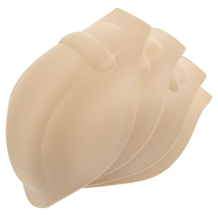 4Pcs Men Enlarge Front Pad Sponge Enhancement Cup Pouch Pad Orange