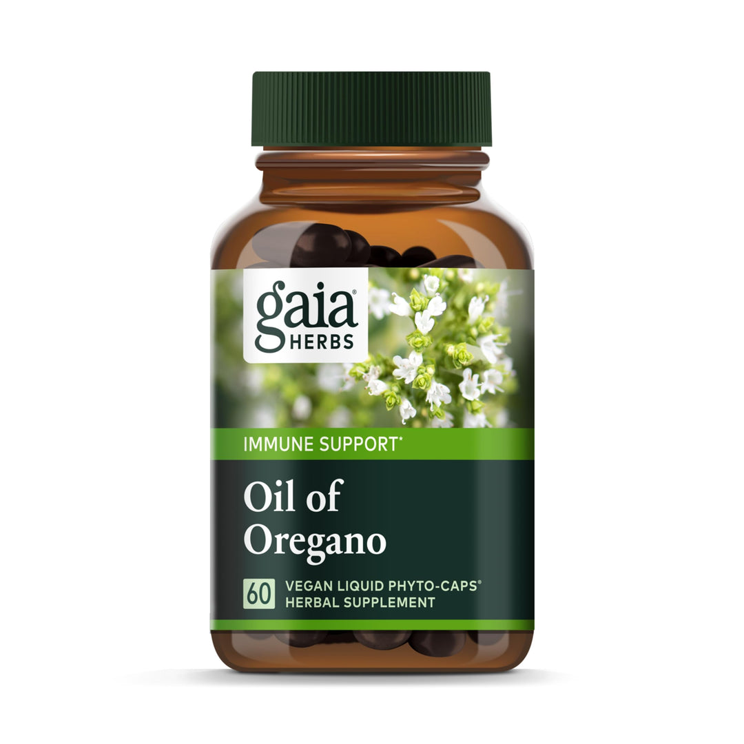 Oil of Oregano - Immune and Antioxidant Support Supplement to Help Sustain Overall Well-Being - with Oregano Oil, Carvacrol, and Thymol - 60 Vegan Liquid Phyto-Capsules (30-Day Supply)