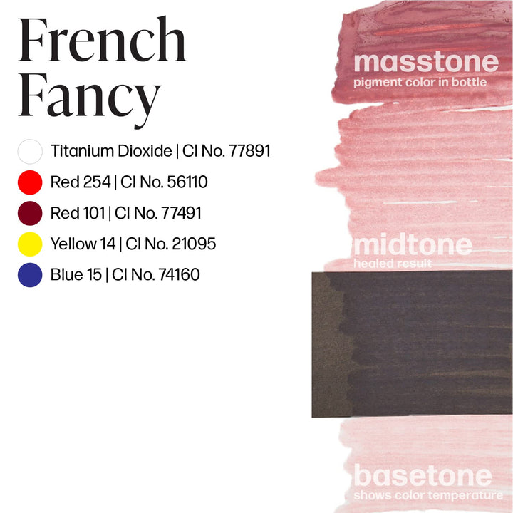 French Fancy - Pink Tattoo Ink for Permanent Makeup - Lip Blush Microblading Ink to Enhance Lip Color - Lip Blushing & Lip Tattoo Supplies - Vegan (0.5 oz)