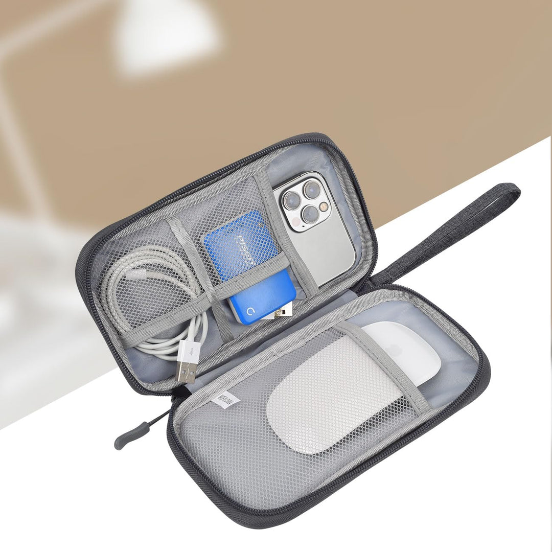 Electronic Accessories Bag, Universal Cable Cord Holder Organizer / Electronic Case, Waterproof Portable Cable Organizer Bag, USB Flash Drives Bag, Cable case Bag, USB Case Organizer, USB Charger Bag