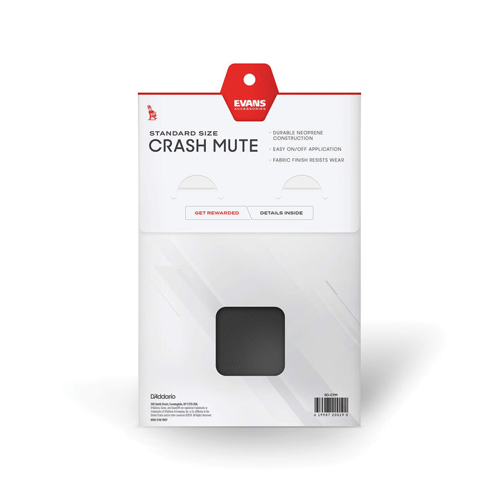 Soundoff Drum Mute Pads - Drum Pads for Acoustic Drum Sets - Drum Mutes Pack - For Crash Cymbals - Great for Silencing Drum Kits to Practice - Fits 16+18 Crash