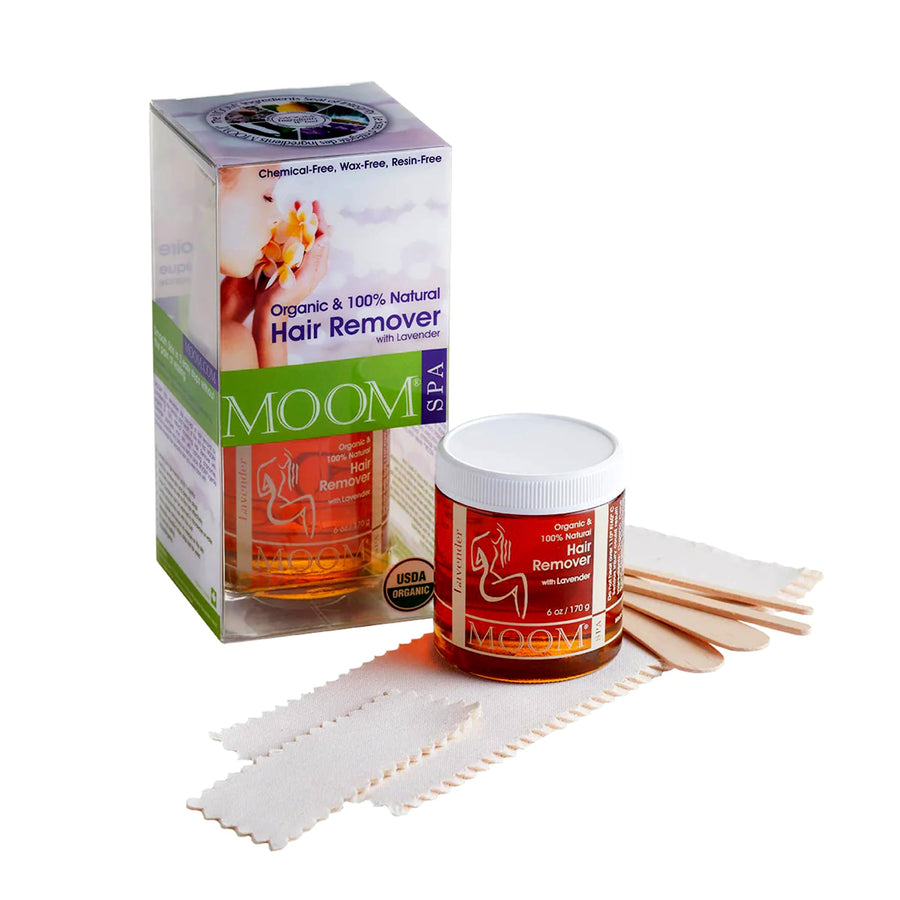 Organic Hair Removal Kit With Lavender Spa Formula 1 Kit