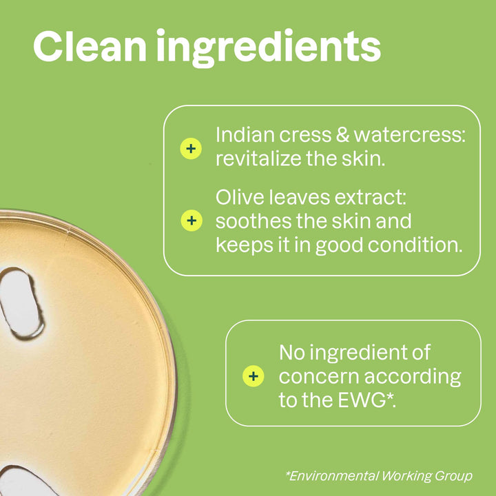 ATTITUDE Natural Moisturizing Hand Cream for Dry Cracked Skin, EWG Verified Hydrating and Protecting, Vegan & Cruelty-free, Olive Leaves, 2.5 Fl Oz (Pack of 1) (18173)