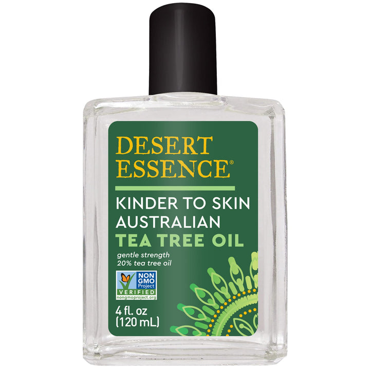 Kinder to Skin Australian Tea Tree Oil - Gentle Cleansing & Clarifying Solution For Soothing Problematic Skin - Reduce Redness & Irritation - Vegan, Gluten-Free, Cruelty-Free - 4oz