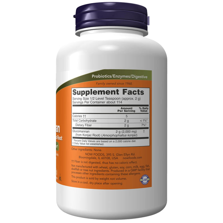 Supplements, Glucomannan (Amorphophallus konjac) Pure Powder, Supports Regularity*, Healthy Weight Management*, 8 Ounce (Pack of 1)