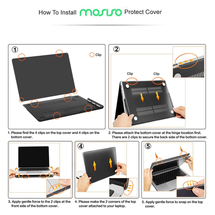 Compatible with MacBook Pro 14 inch Case 2024-2021 M4 M3 M2 M1 A3112 A3185 A3401 A2918 A2992 A2779 A2442, Sparkly Glitter Plastic Hard Shell&Keyboard Cover&Screen Film&Storage Bag, Transparent