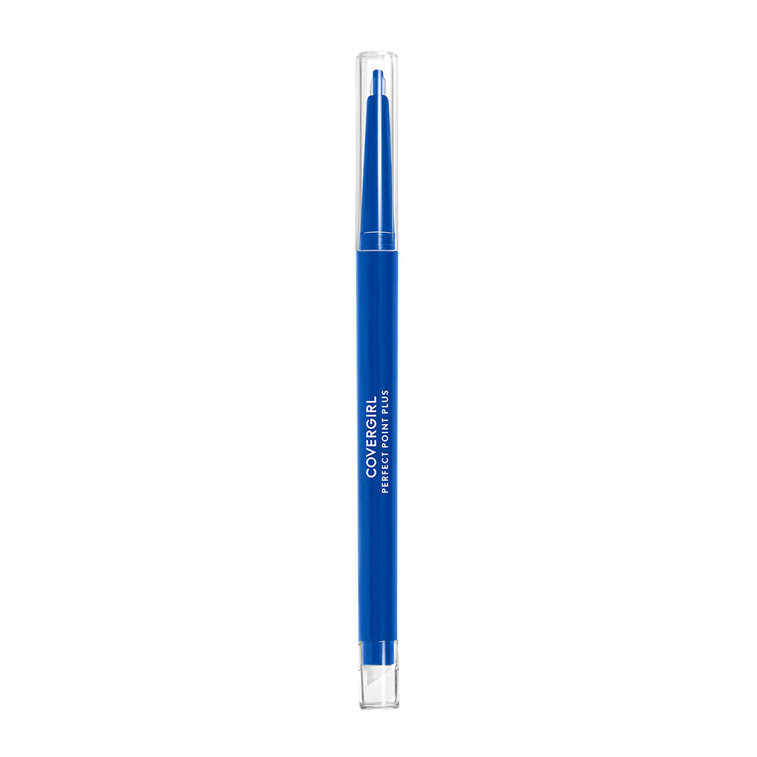 Perfect Point Plus Eyeliner Pencil, Bold Cobalt, Long-Lasting, Versatile Blue Eyeliner, Soft Smudging Tip, No Sharpening Needed, Pack of 1
