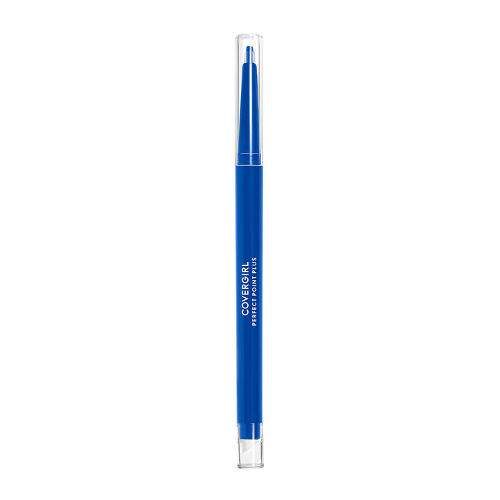 Perfect Point Plus Eyeliner Pencil, Bold Cobalt, Long-Lasting, Versatile Blue Eyeliner, Soft Smudging Tip, No Sharpening Needed, Pack of 1
