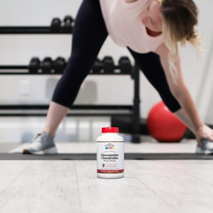 Glucosamine Chondroitin 500/400mg - Double Strength, cp 210 Count
