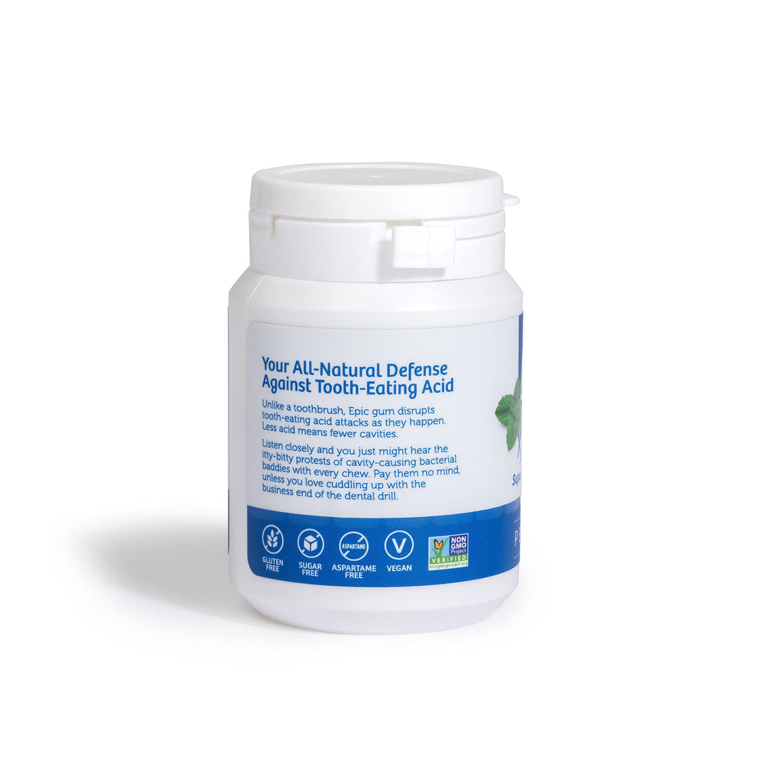 Xylitol Sweetened Peppermint Gum 50 Ct