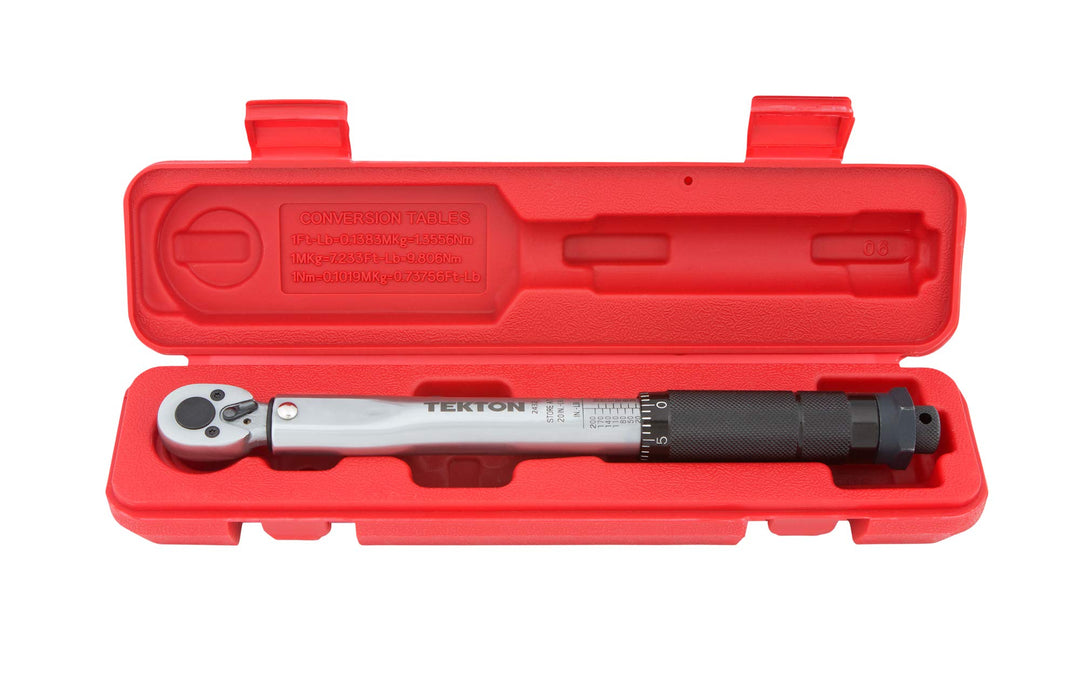 1/4 Inch Drive Micrometer Torque Wrench (20-200 in.-lb.) | 24320
