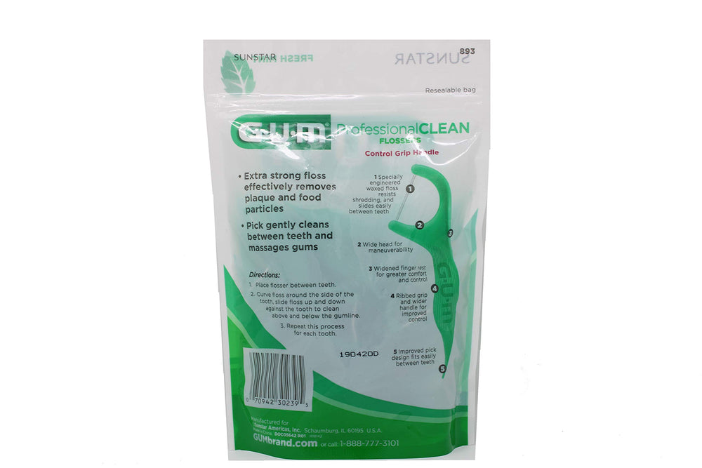 Professional Clean Flossers, Fresh Mint 90 ea (Pack of 2)