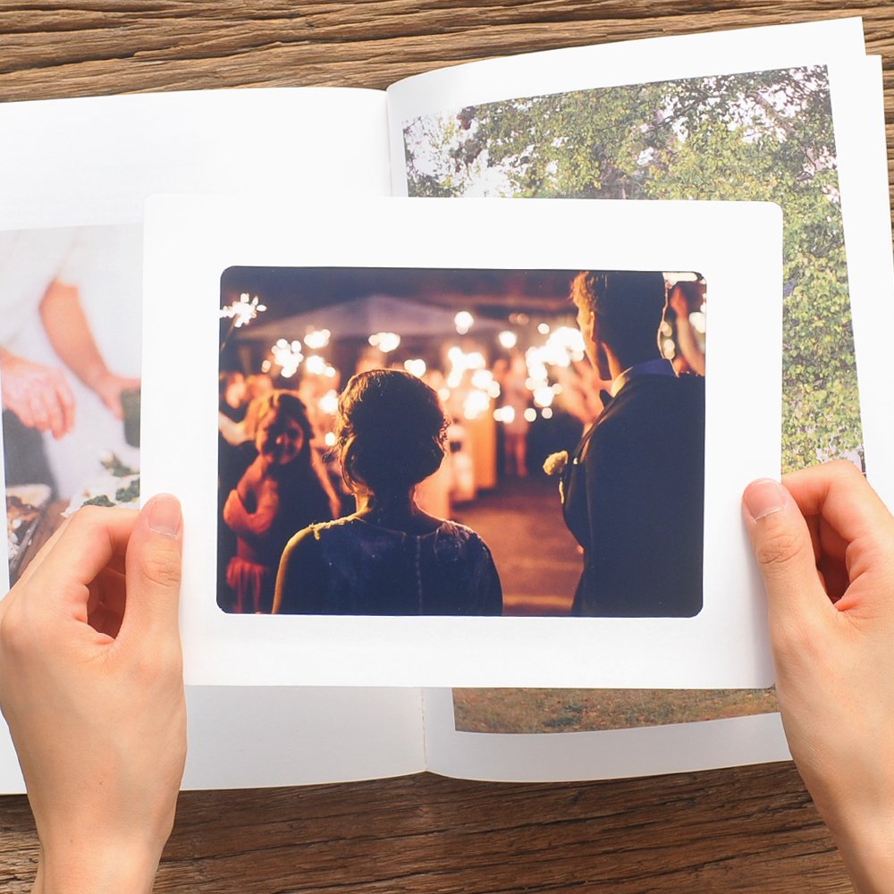 Paper Photo Frames 5x7 Inch White 15 Pack - Fits 5x7 Pictures