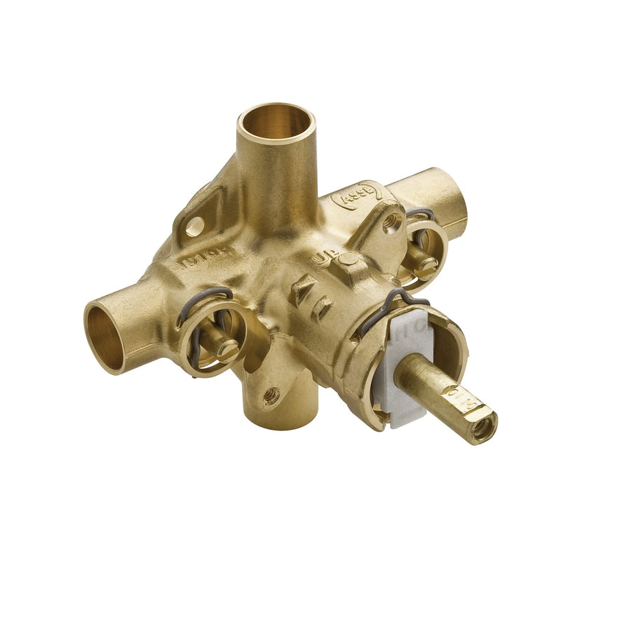 2570 Rough-In PosiTemp Pressure Balancing Cycling Shower Valve with Stops, 1/2-Inch CC