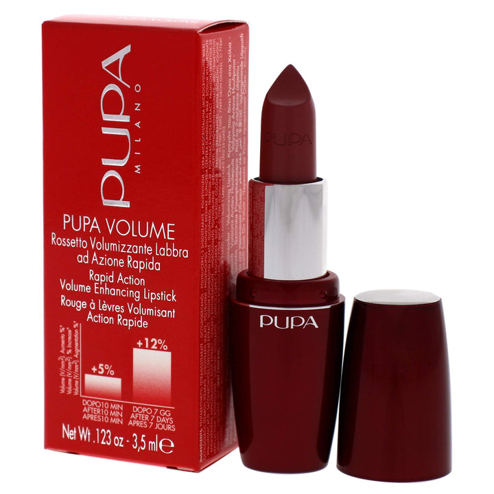Milano Volume Enhancing Lipstick - Bright And Defined Lips - Smooth, Super Creamy And Comfortable Texture - Combats Flaking And Discomfort - Rapid Action - 301 Coral Pink - 0.123 Oz