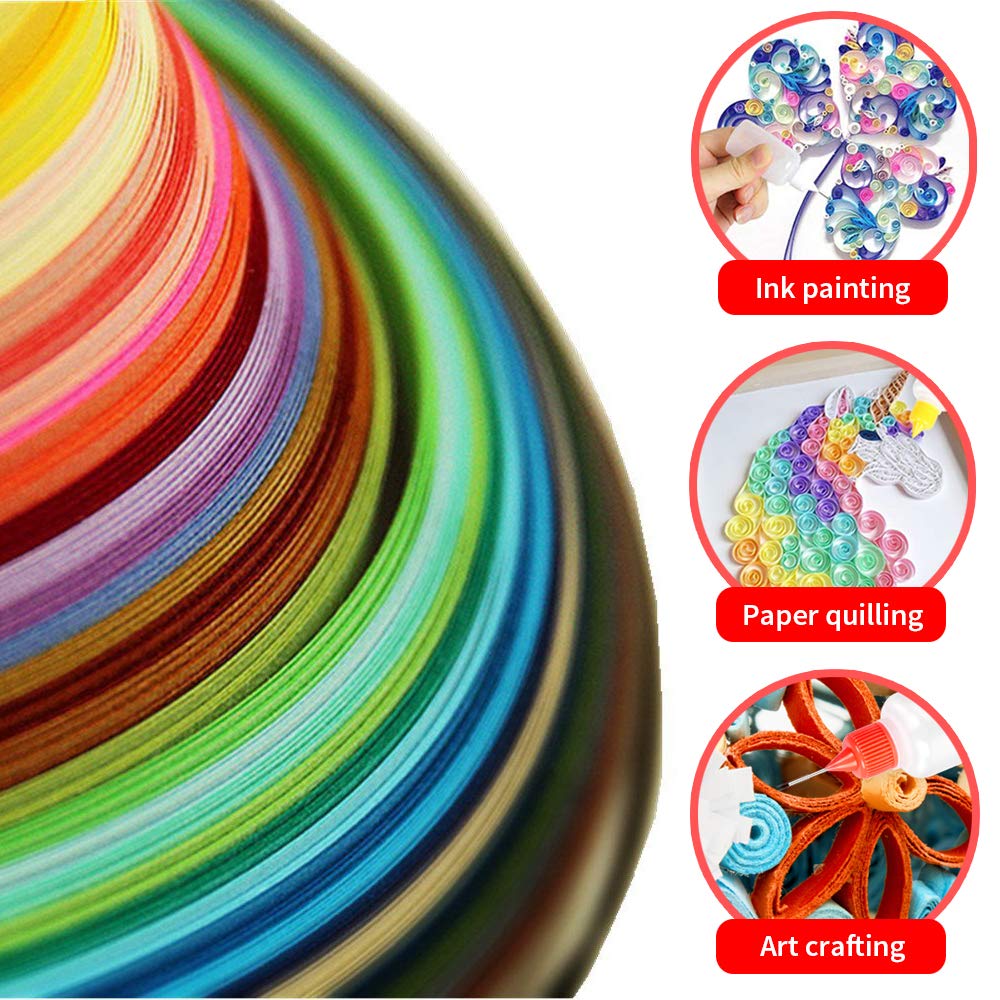 15pcs Precision Tip Applicator Bottles, 30ml 5 Colors Needle Fine Tip Squeeze Glue Applicator Bottles, 10pcs Needle Tips, 5pcs Mini Funnel for Quilling Craft Paint Ink