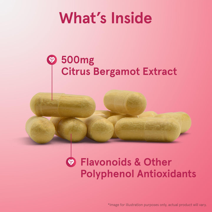 Formulas Citrus Bergamot Supports Blood Glucose Metabolism, 500 mg Veggie caps, 120 Count