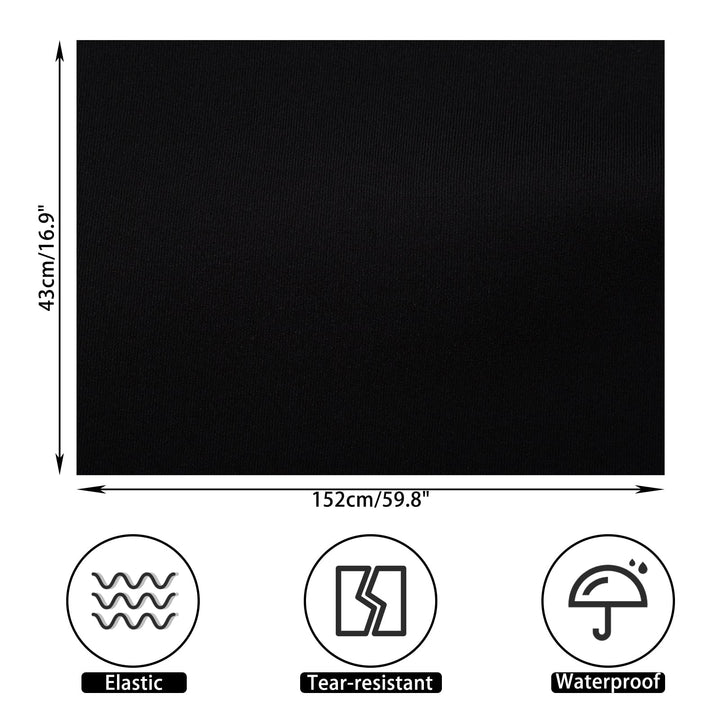 Lychee 2.5mm Black Neoprene Fabric Waterproof Wetsuit Fabric Stretch