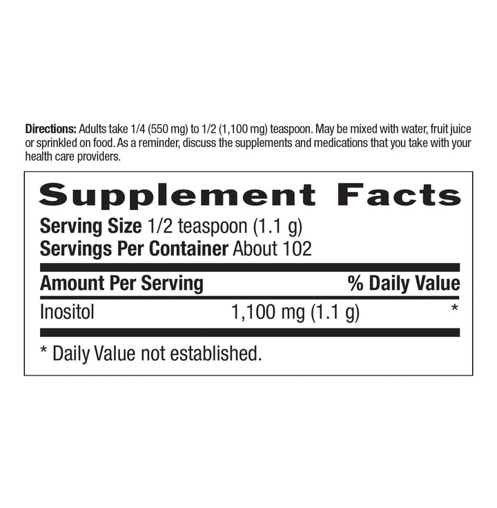 Inositol Powder - 8 Ounce