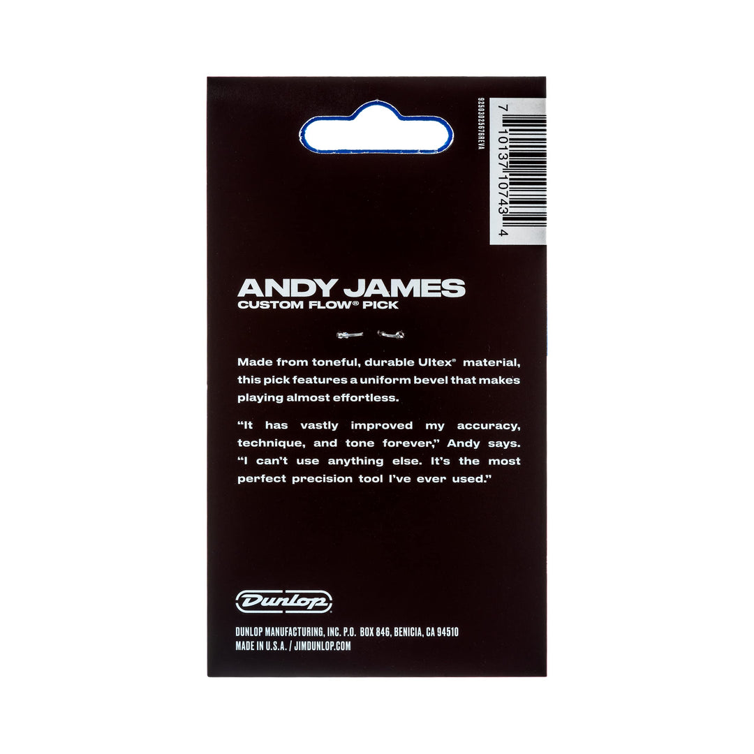 Jim Dunlop Andy James Flow Jumbo 2.0mm Guitar Picks (546PAJ2.0)