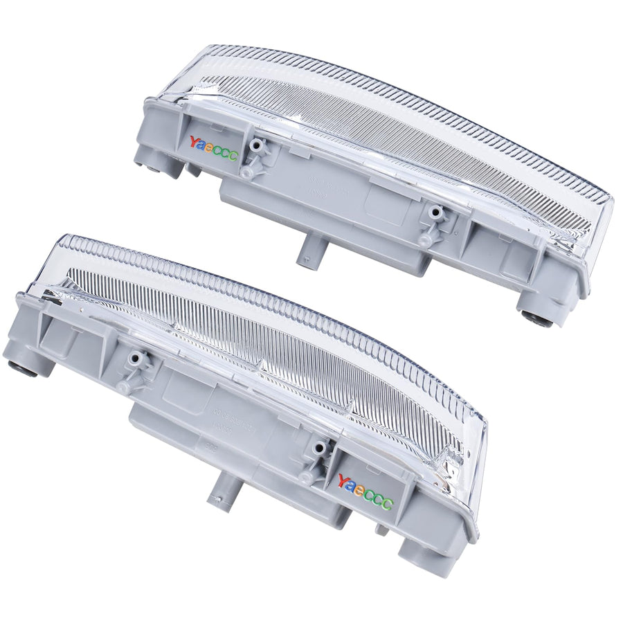Pair of Fog Lamp LED Daytime Running Lamp Fog Light Compatible with 2007-2015 Mercedes Benz C Class W204 C250 C300 C350 E Class W212 E350