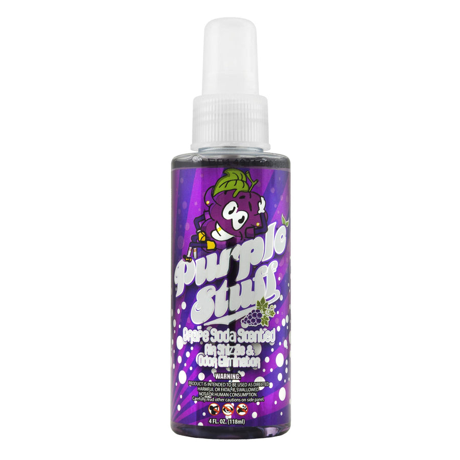 AIR_222_04 Purple Stuff Premium Air Freshener and Oder Eliminator, (Great for Cars, Trucks, SUVs, RVs & More) Purple Soda Scented, 4 fl oz