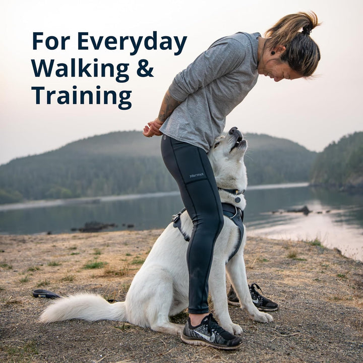 , Front Range Dog Harness, Reflective Soft Padded Everyday Harness with Dual Leash Clips, Adjustable and Lightweight Fit for Training or Walking for All Dogs, Aurora Teal, Medium