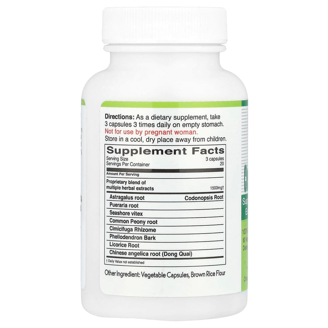 Clear Eye & Sharp Ear Dietary Supplement Capsules, 500 mg, 60 Count Bottle
