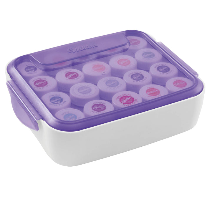 Case Color Organizer, White/Purple