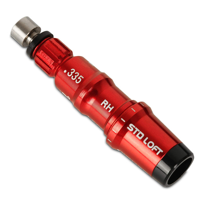 Golf Adapter Sleeve Compatible with Taylormade M3 M4 M5 M6 R15 SLDR, RH .335 TIP RED