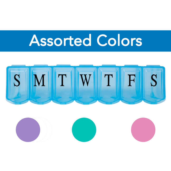 Healthcare 7-Day Pill Organizer Ultra Bubble Lok