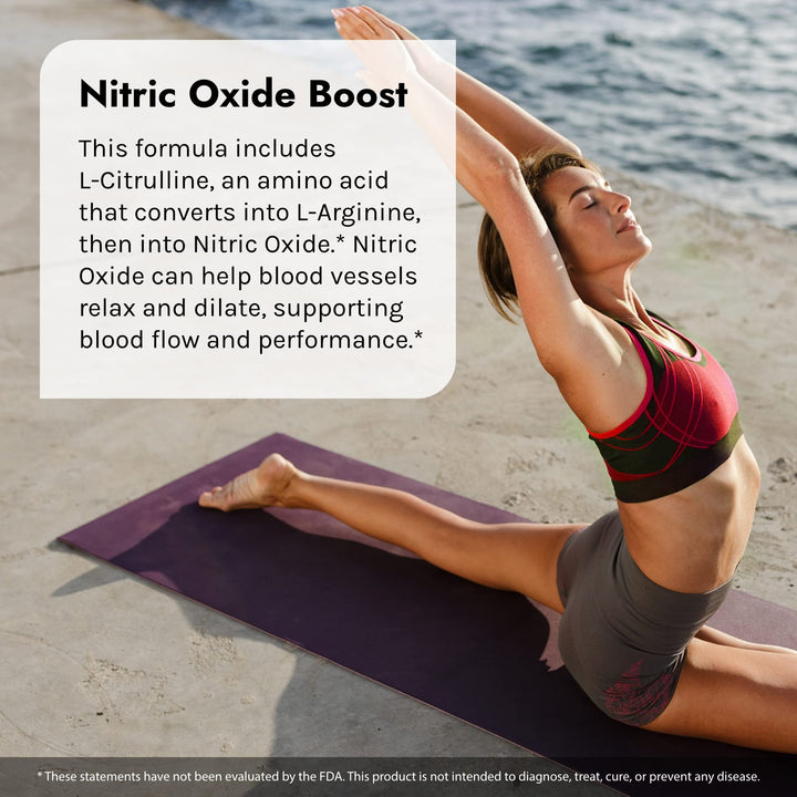 Quick Energy RED Liquid-Gel Multi with Nitric Oxide Booster - 72 Liquid Softgels - with Nitric Oxide Booster, Turmeric, Brown Kelp, Maca & Beet Root